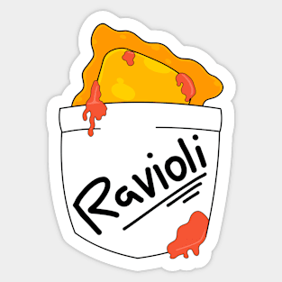 Ravioli Ravioli! Sticker